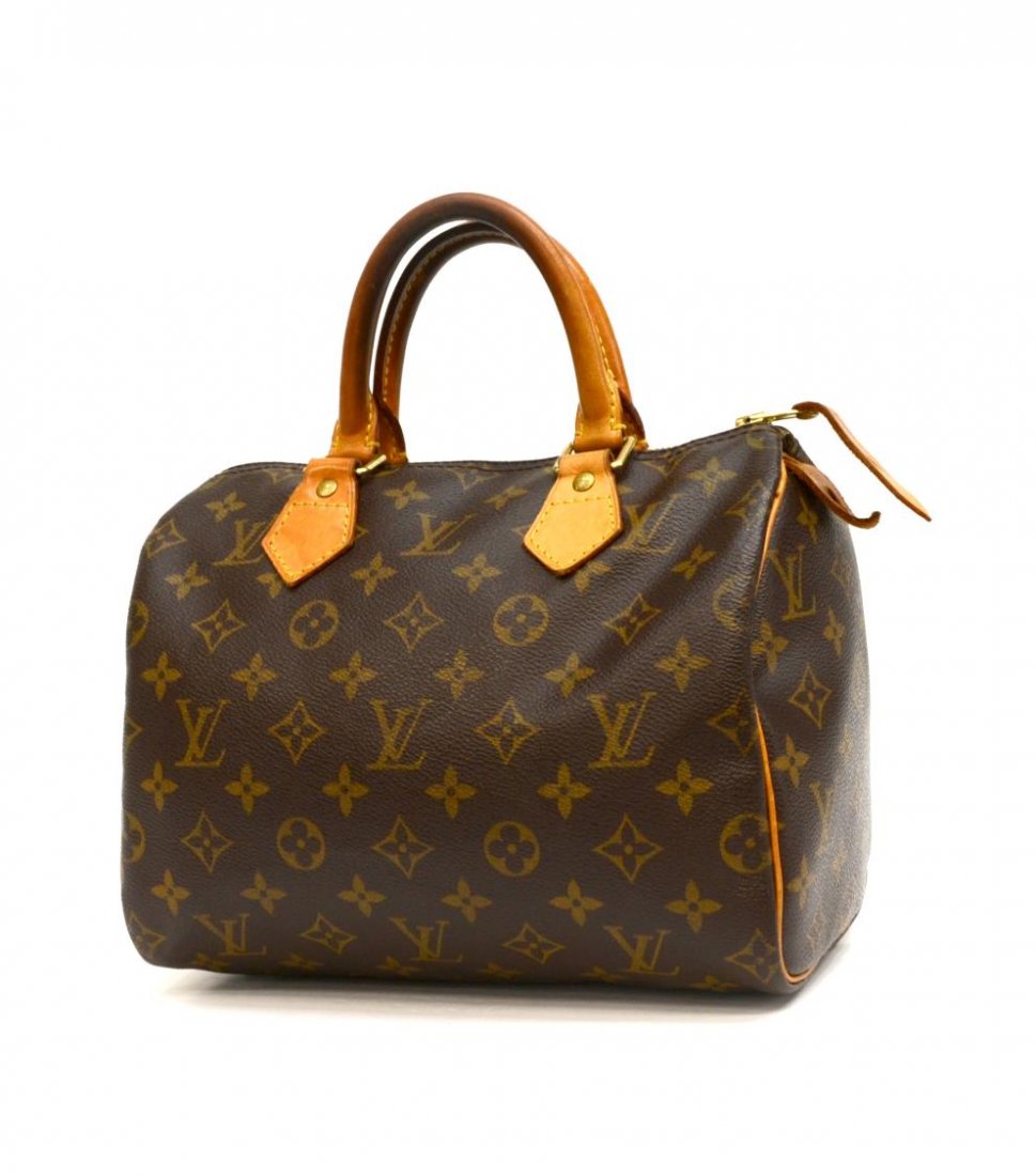 LOUIS VUITTON SPEEDY 25 MONOGRAM CANVAS HANDBAG (1 of 5)