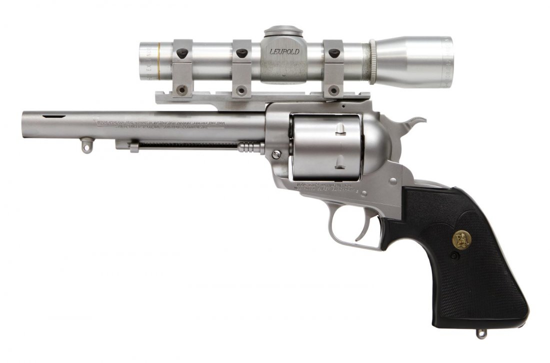 RUGER SUPER BLACKHAWK .44 MAGNUM REVOLVER & SCOPE