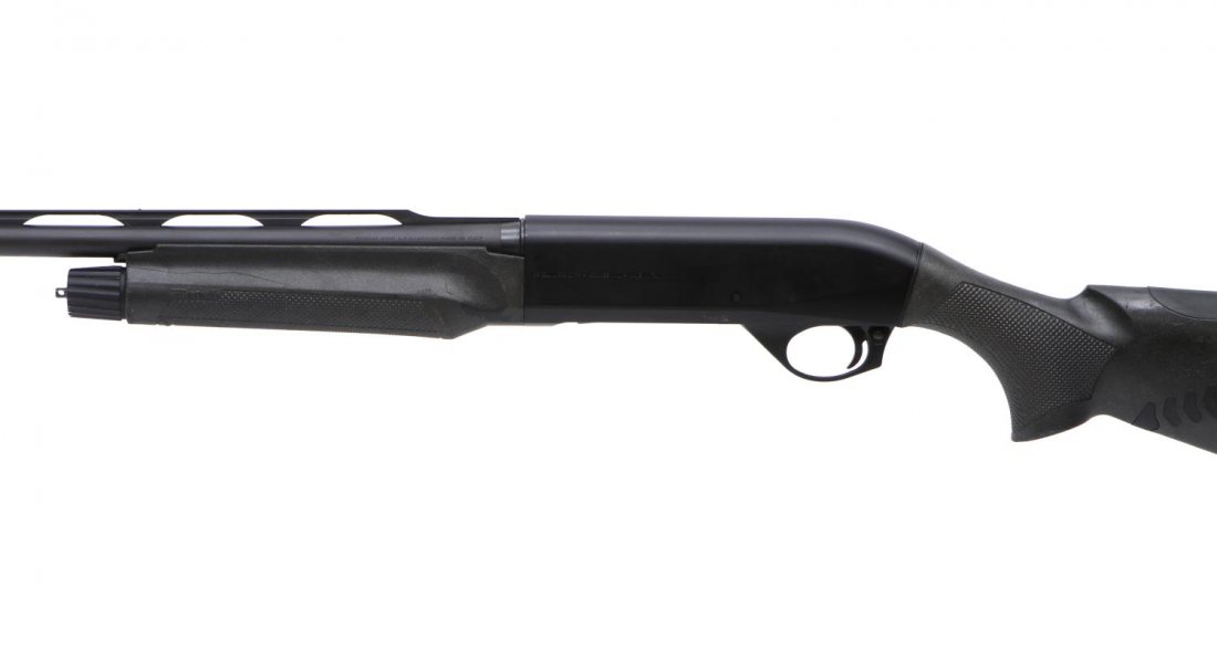 BENELLI M2 SYNTHETIC STOCK 20 GAUGE SHOTGUN: Benelli M2 shogun, 20 gauge auto load, 25.5" vent rib barrel, black synthetic stock with sling swivels, SN N093XXX *REQUIRES FFL TRANSFER Start Price: $300.00
