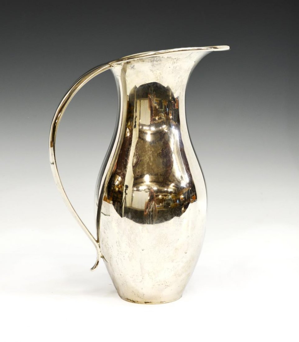 TANE ORFEBRES MODERNIST STERLING SILVER PITCHER (1 of 3)