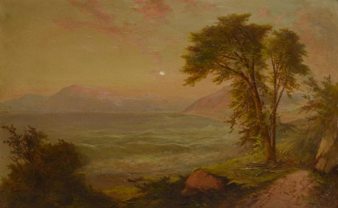 J. TALBOT, NEW YORK, 19TH C. LANDSCAPE PAINTING (1 of 6)