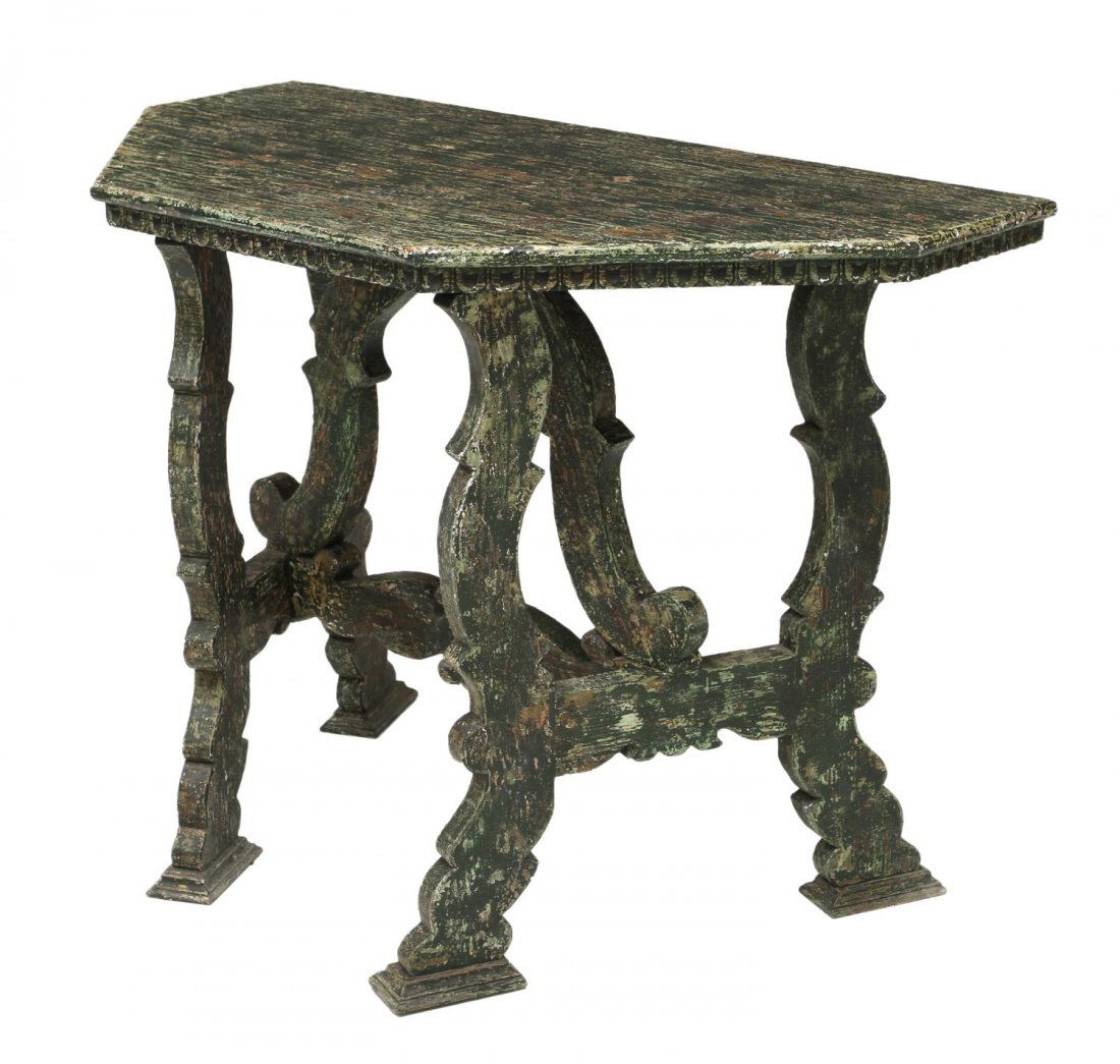 RUSTIC SPANISH CONSOLE TABLE (1 of 4)