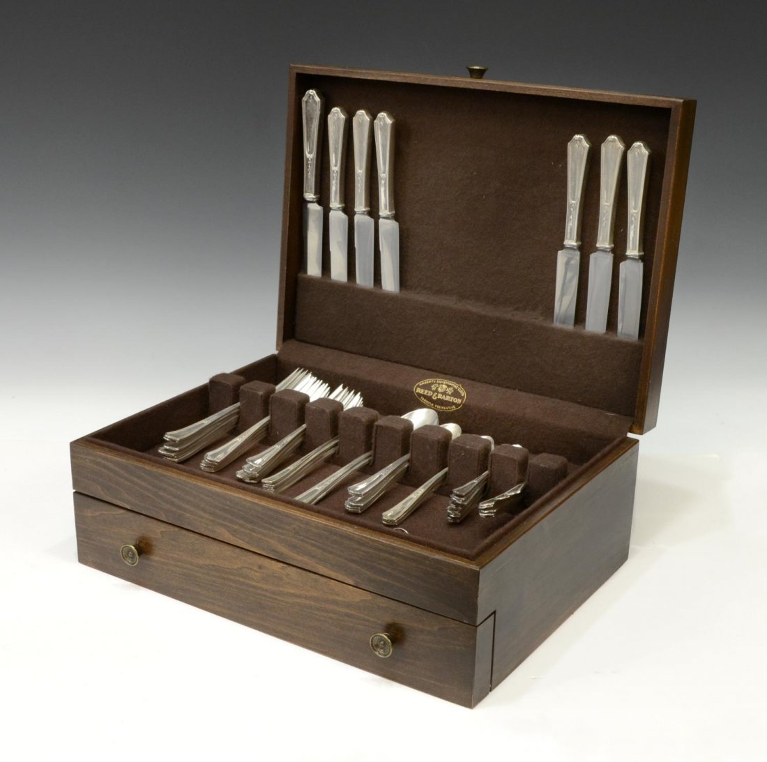 (64)INTERNATIONAL STERLING SILVER FLATWARE SERVICE (1 of 7)