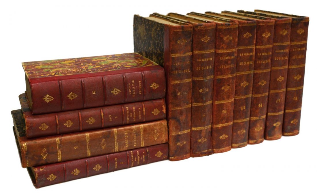 (11) COLLECTION OF FRENCH RELIGIOUS BOOKS (1 of 7)