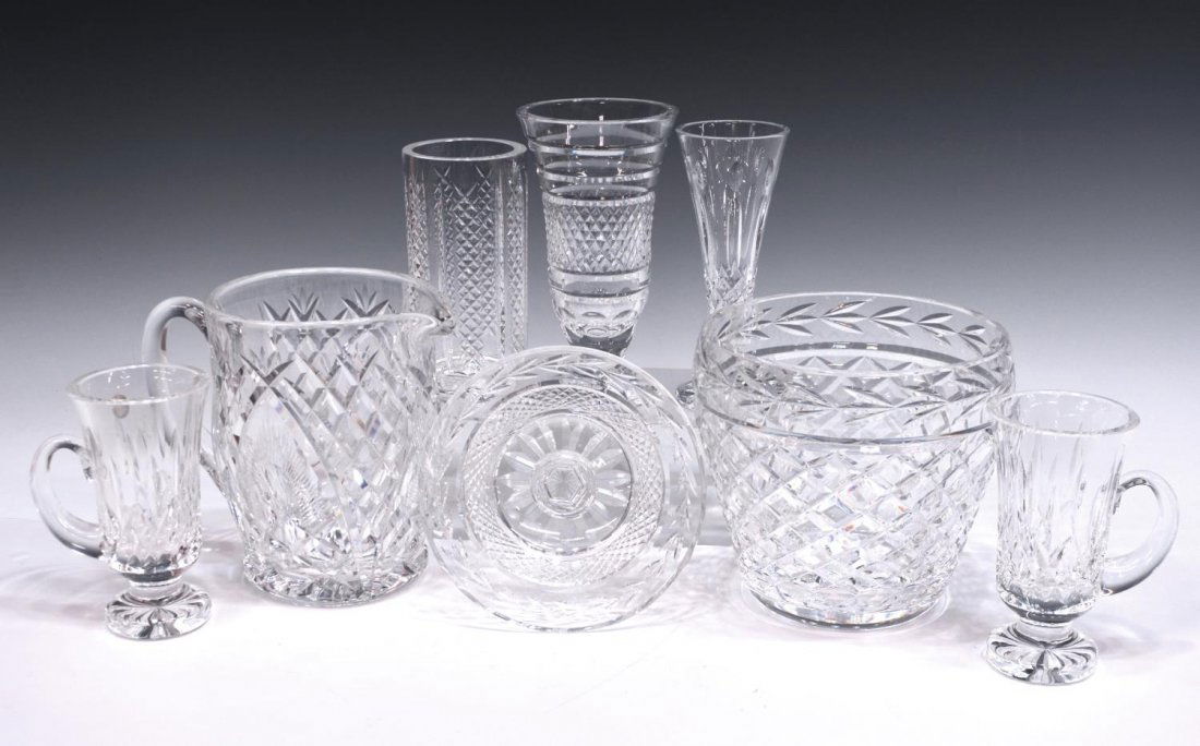 (8) WATERFORD CUT CRYSTAL TABLE ITEMS (1 of 6)