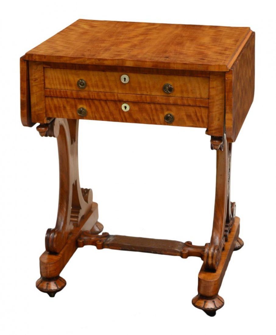 AMERICAN MAPLE SEWING WORK TABLE (1 of 3)