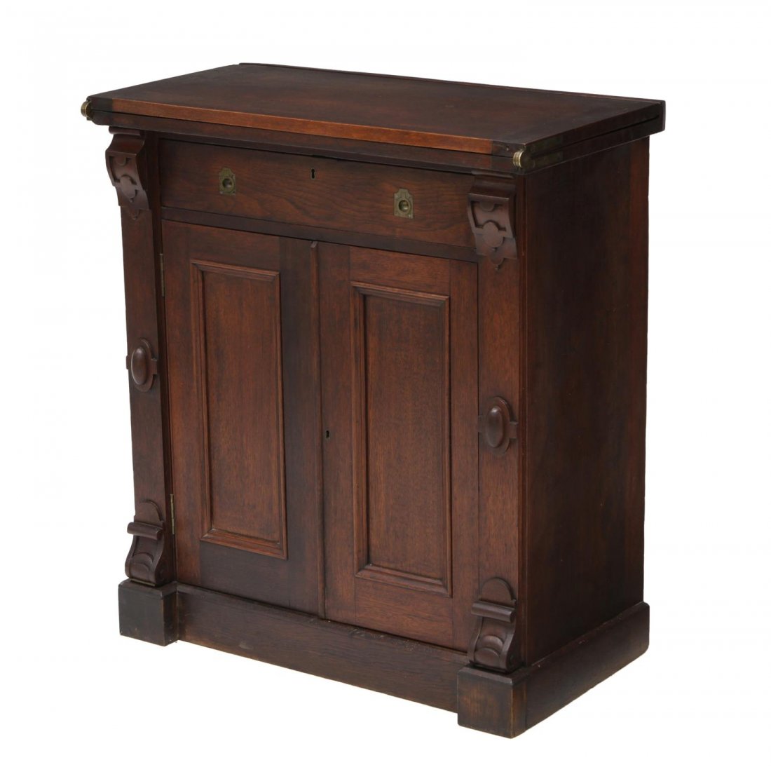 FOLD TOP CONSOLE TABLE WRITING DESK (1 of 6)