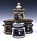(22) ENGLISH WASHINGTON VASE MULBERRY IRONSTONE - 4