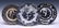 (18) ENGLISH MULBERRY IRONSTONE FLOW BLUE PLATES - 3