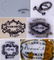 (18) ENGLISH MULBERRY IRONSTONE FLOW BLUE PLATES - 7