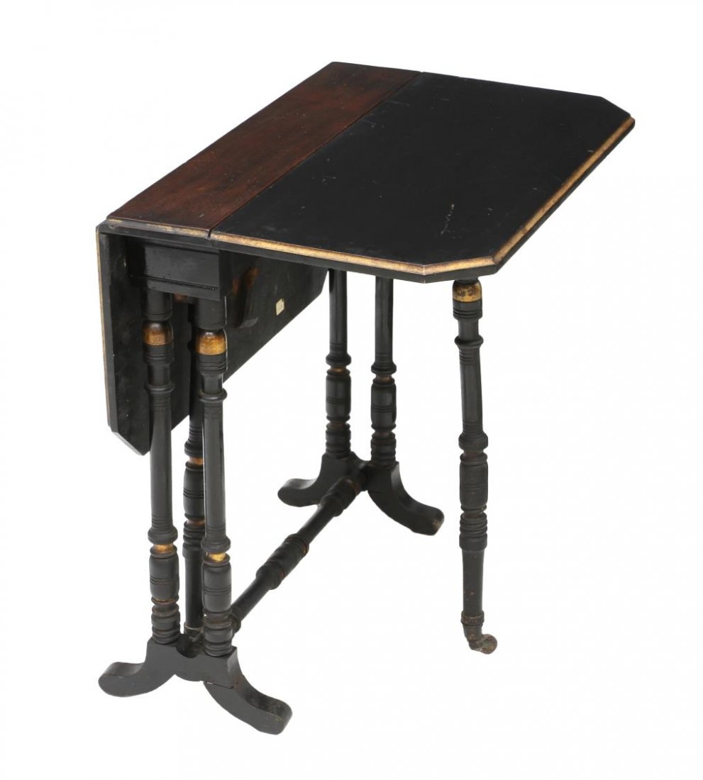 ENGLISH MAHOGANY SUNDERLAND TABLE (1 of 3)