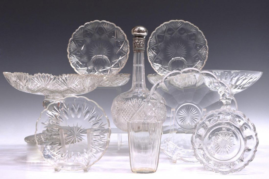 (13) AMERICAN BRILLIANT & OTHER CUT GLASS GROUP (1 of 6)