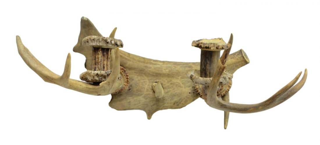 ANTLER TWO-LIGHT WALL SCONCE (1 of 2)