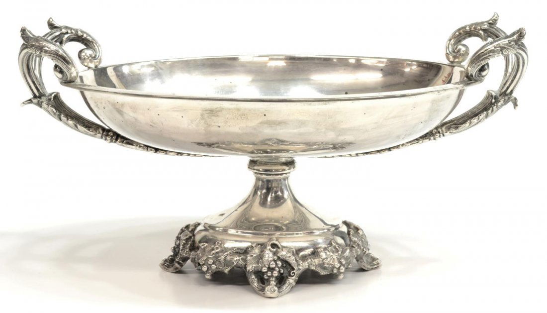 WP 750 SILVER NEOCLASSICAL STYLE COMPOTE (1 of 4)