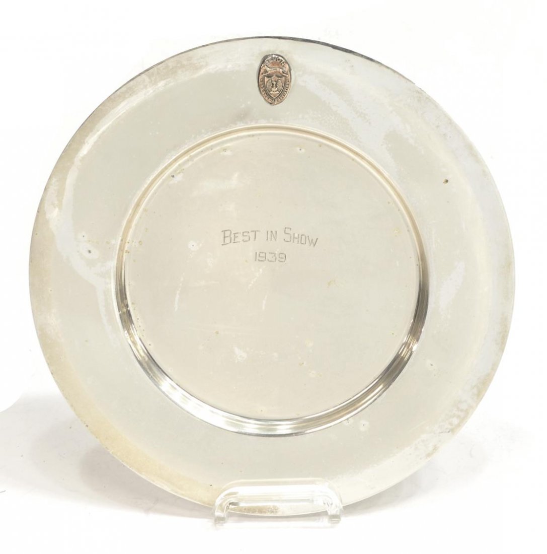AMERICAN STERLING SILVER TROPHY PLATE (1 of 5)