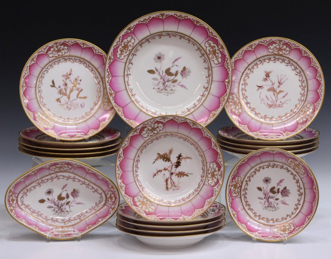 (18) KPM DAMASKUS PARTIAL DINNER SERVICE (1 of 10)