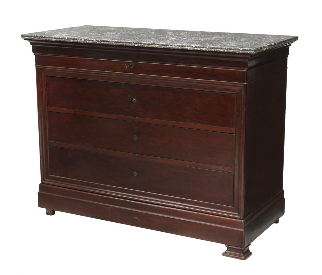ITALIAN CHARLES X COMMODE, 19TH C. (1 of 5)