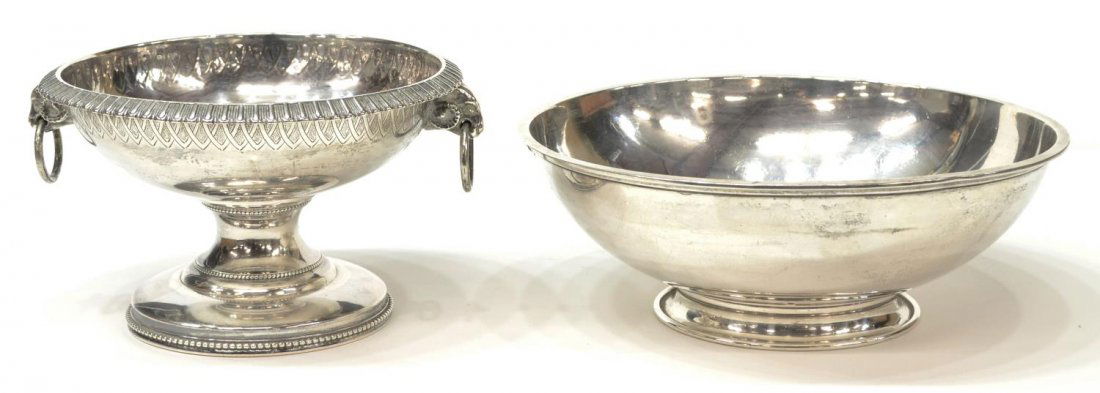 (2) STERLING SILVER COMPOTE & BOWL, GALE & WILLIS (1 of 6)
