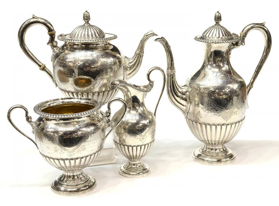 (4) ROBERTS & BELK STERLING COFFEE & TEA SERVICE (1 of 6)