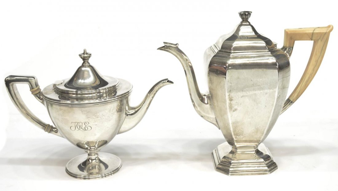 (2) TIFFANY & CO. & GORHAM STERLING SILVER KETTLES (1 of 6)