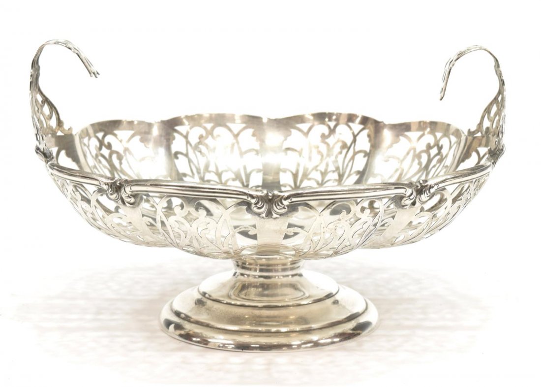 AMERICAN STERLING SILVER HANDLED BOWL (1 of 4)