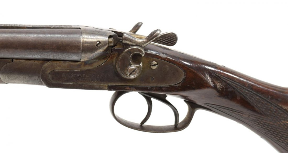 Crescent Double Barrel Hammer Shotgun, .410 Gauge