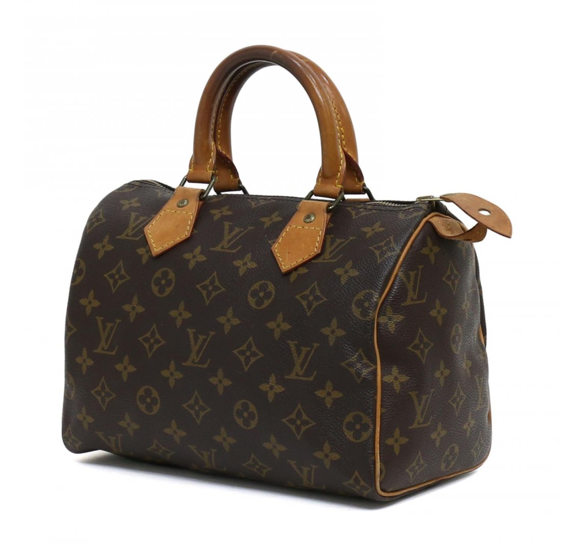 LOUIS VUITTON MONOGRAM CANVAS SPEEDY HANDBAG (1 of 6)