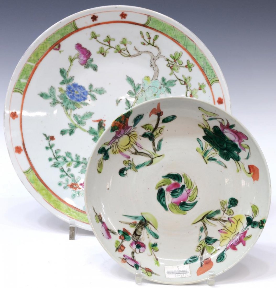 (2) LATE 19TH C CHINESE EXPORT PORCELAIN TABLEWARE (1 of 5)