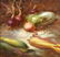 C. LEWIS PAINTING ON CANVAS, VEGETABLE STILL LIFE