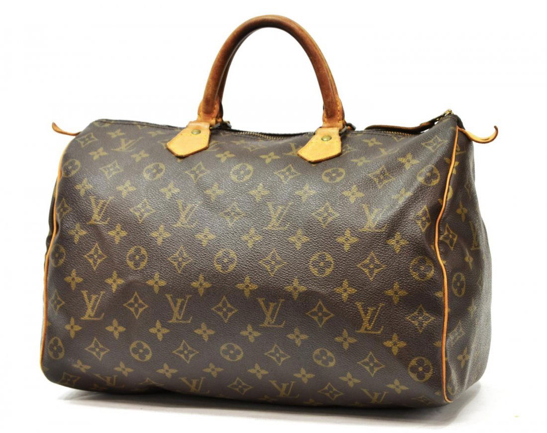 LOUIS VUITTON SPEEDY 35 MONOGRAM HANDBAG (1 of 5)