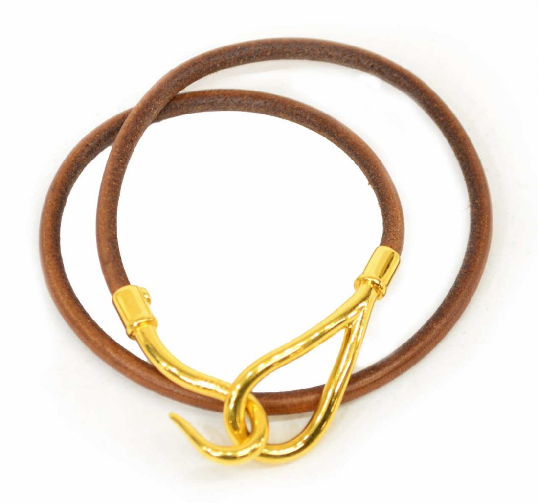 HERMES JUMBO DOUBLE TOUR BRACELET (1 of 5)