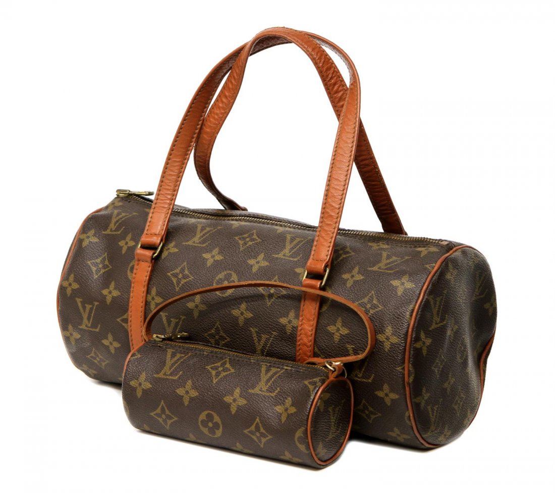 LOUIS VUITTON MONOGRAM PAPPILLION BAG & POUCH (1 of 6)