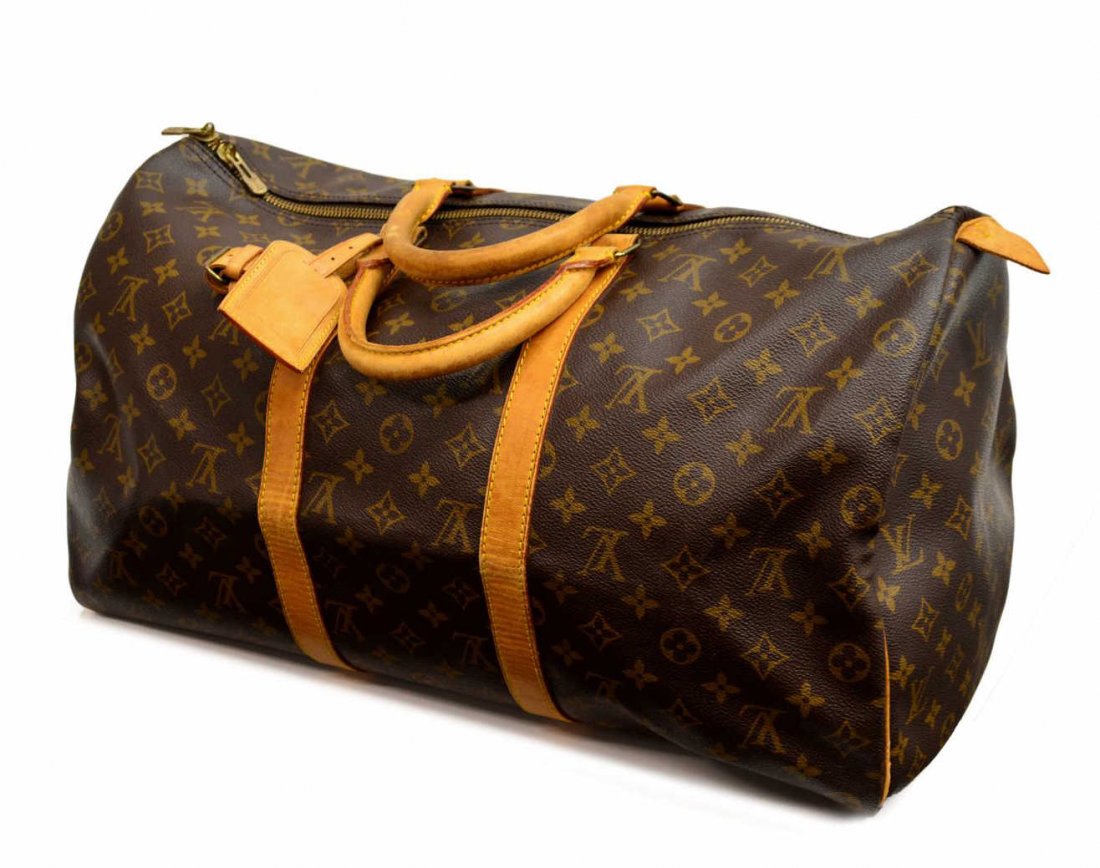 LOUIS VUITTON KEEPALL 50 TRAVELING DUFFLE BAG (1 of 7)
