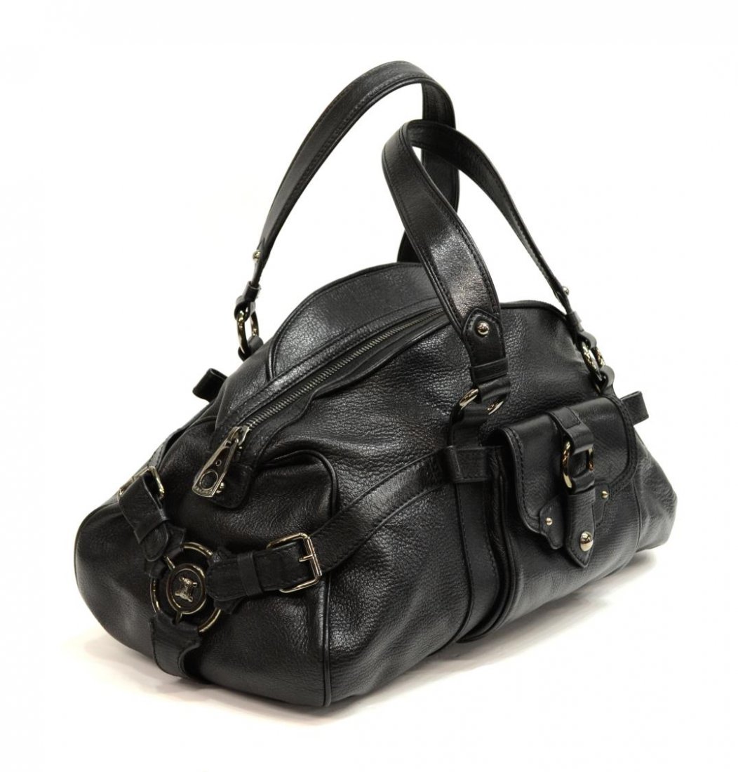 LARGE CELINE BLACK LEATHER HANDBAG (1 of 5)
