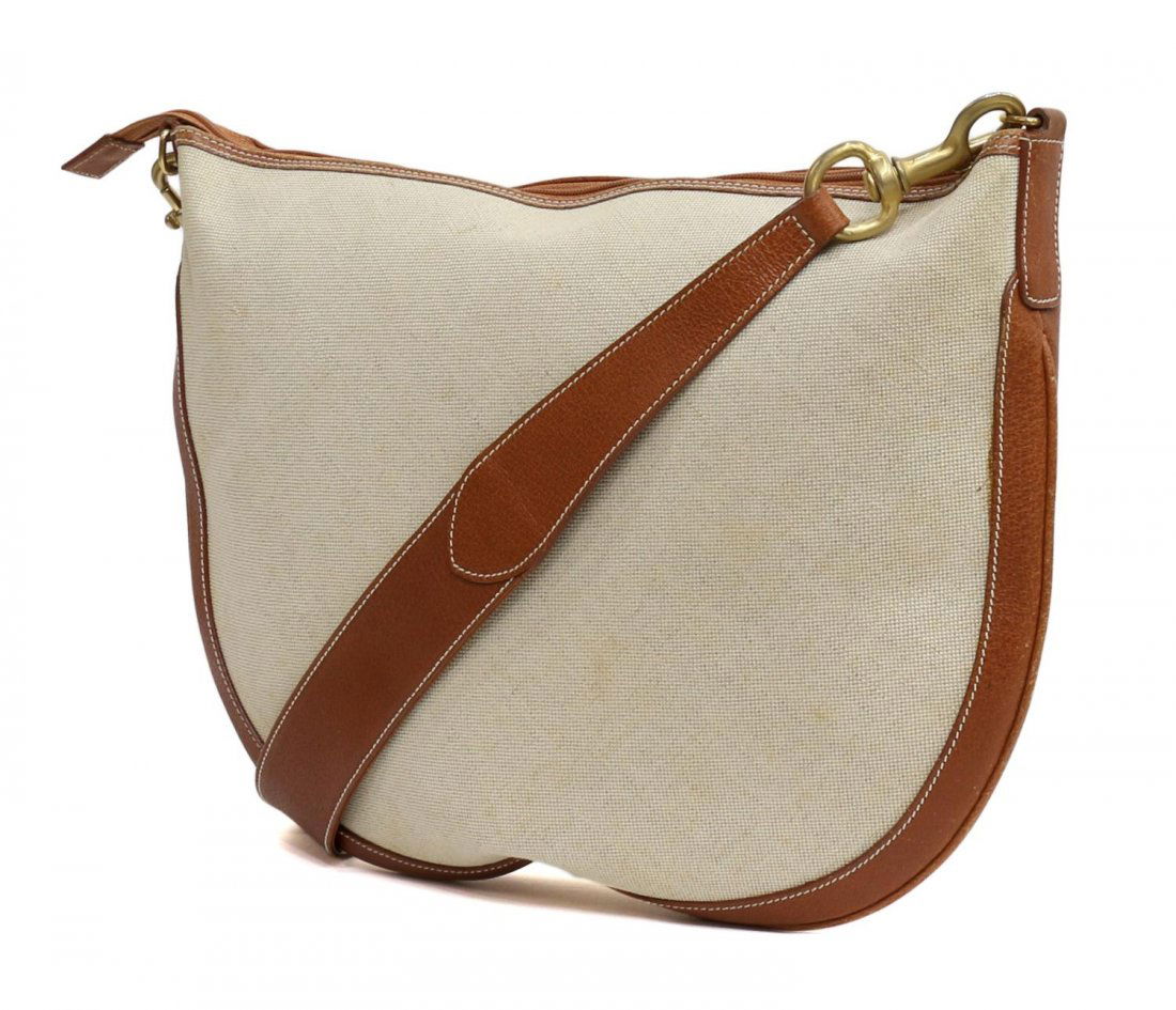 GUCCI BEIGE CANVAS 'PELHAM' SHOULDER MESSENGER BAG (1 of 5)