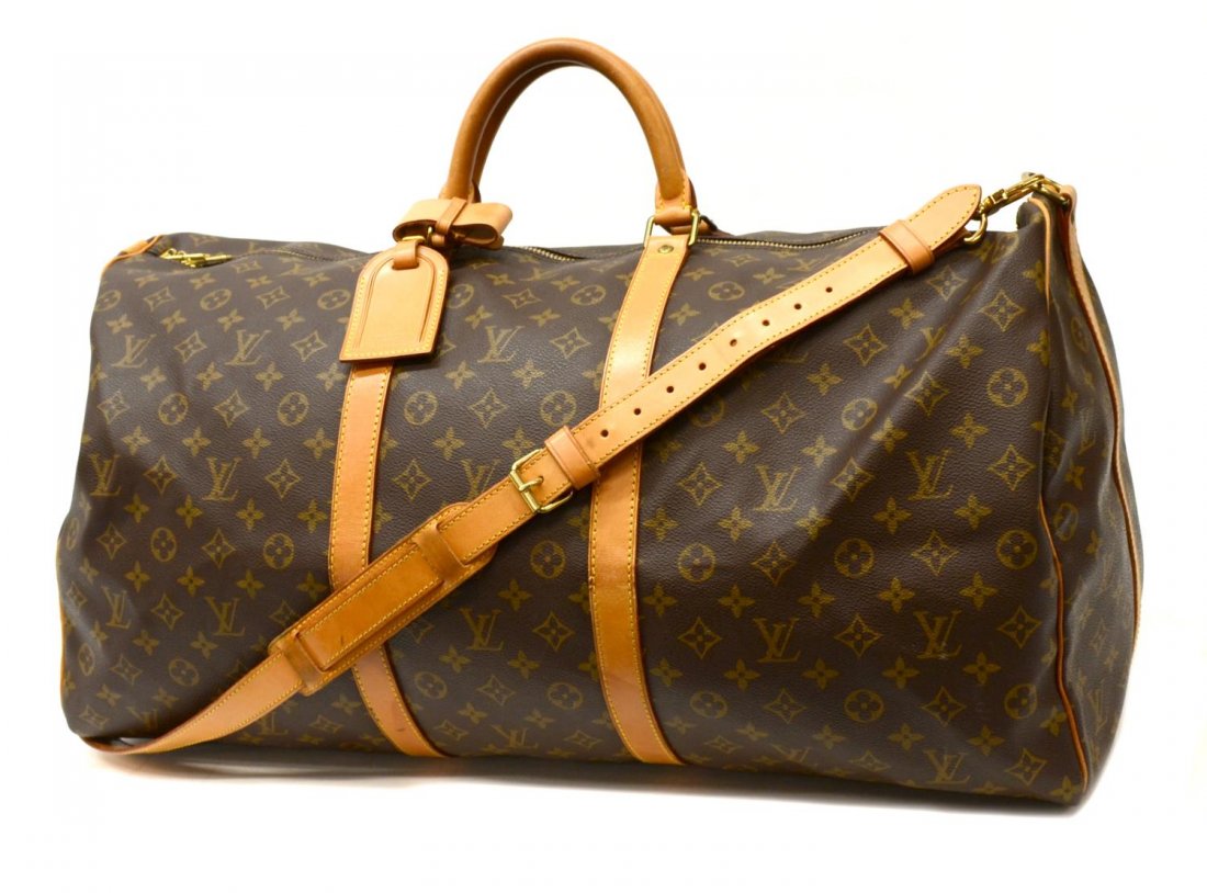 LOUIS VUITTON KEEPALL 60 TRAVELING DUFFLE BAG (1 of 5)