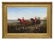 W. LARSEN PAINTING, EQUESTRIAN HUNT SCENE - 2
