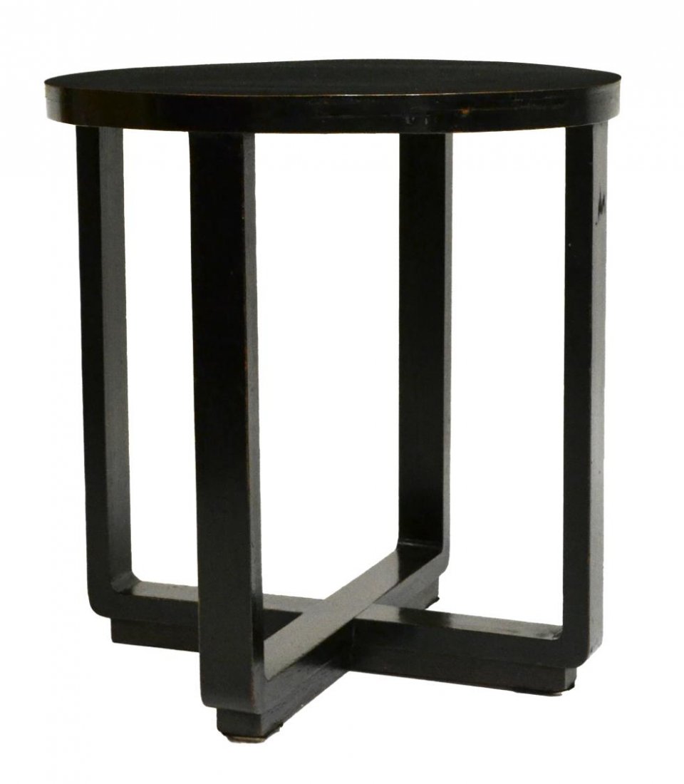 ITALIAN ART DECO WOOD OCCASSIONAL TABLE, C.1930 (1 of 3)