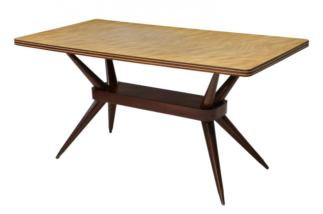 ITALIAN MID-CENTURY MODERN DINING TABLE, C.1960 (1 of 3)