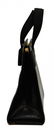 LADIES FERRAGAMO BLACK TEXTURED LEATHER HANDBAG - 5