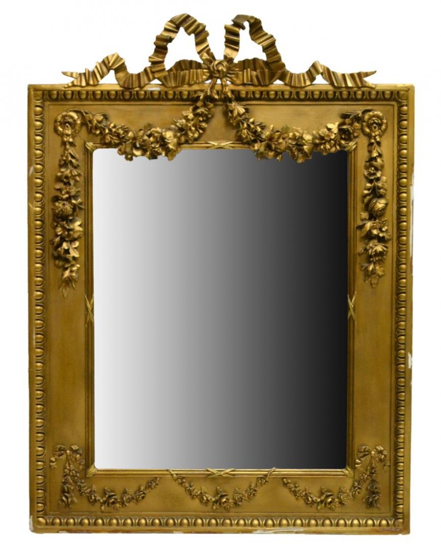 LOUIS XVI STYLE FRAMED MIRROR (1 of 2)