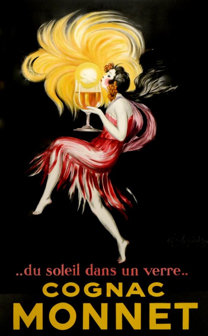 LEONETTO CAPPIELLO (1875-1942) COGNAC POSTER (1 of 4)