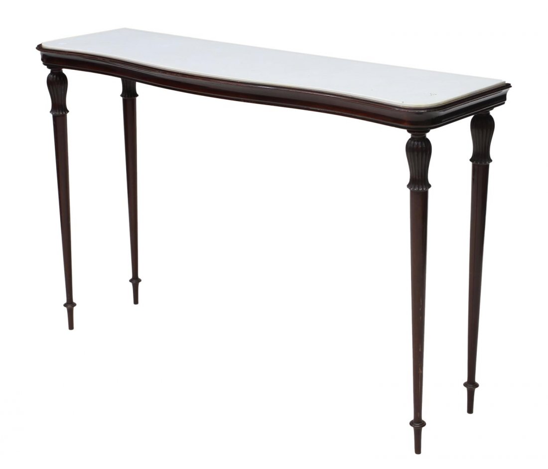 ITALIAN MARBLE TOP CONSOLE TABLE (1 of 3)