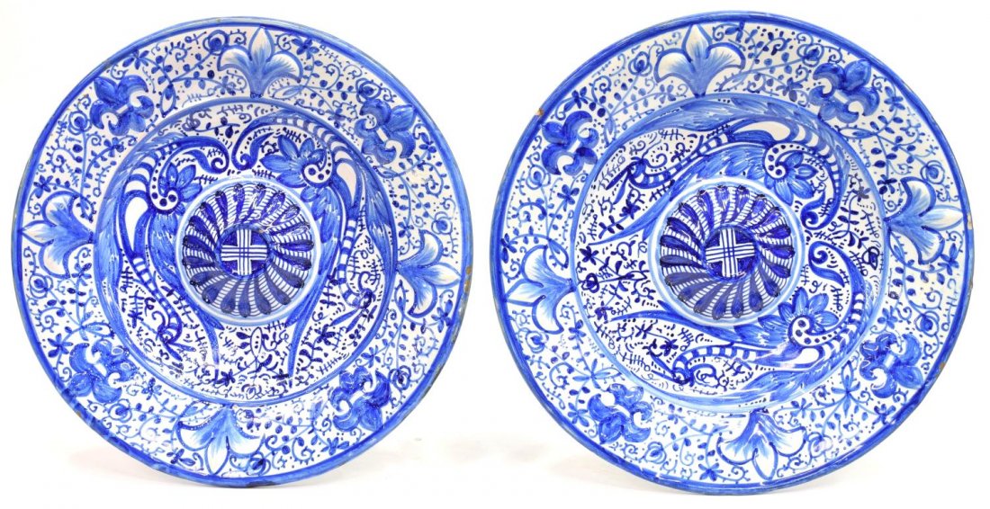 (2) HISPANO-MORESQUE REVIVAL REFLEJOS CHARGER (1 of 2)