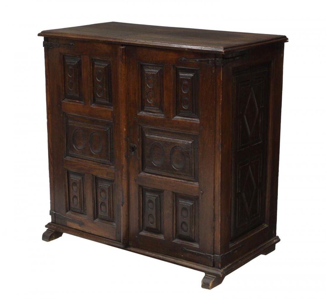 EARLY SPANISH CABINET 18TH/19TH C. (1 of 2)