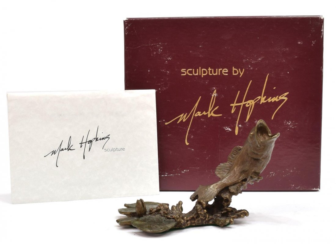 MARK HOPKINS BRONZE, BASS, SIGNED LIMITED EDITION (1 of 8)