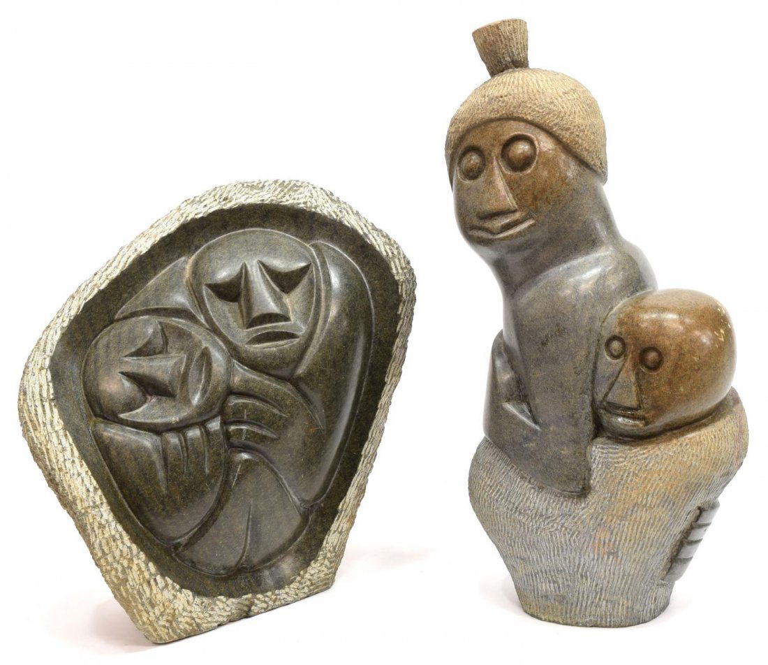 RICHARD MTEKI, ZIMBABWE, CARVED STONE SCULPTURES (1 of 9)