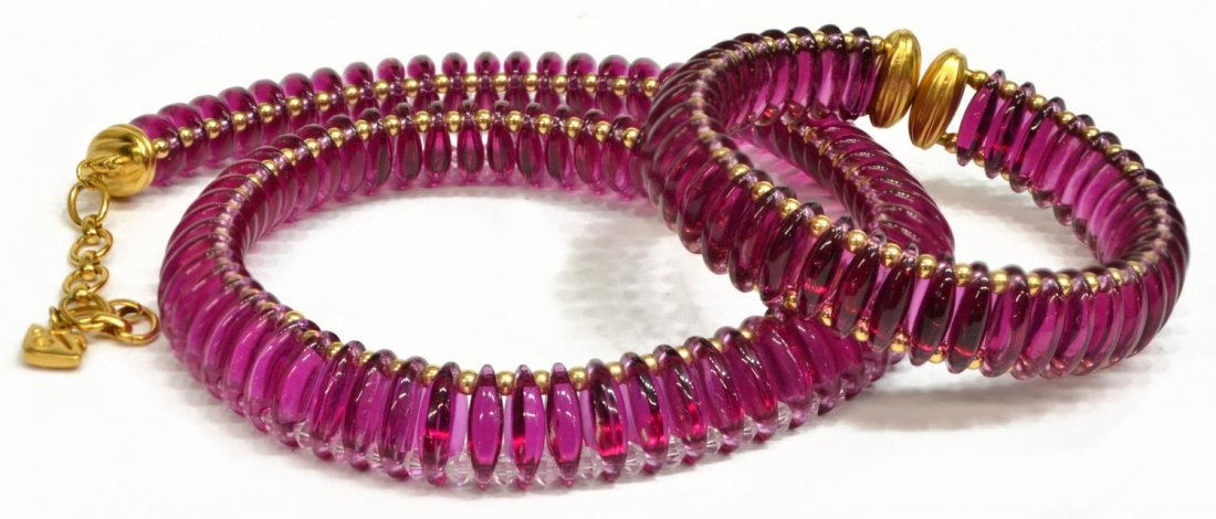 (2) FINE SWAROVSKI STATEMENT JEWELRY SUITE (1 of 3)