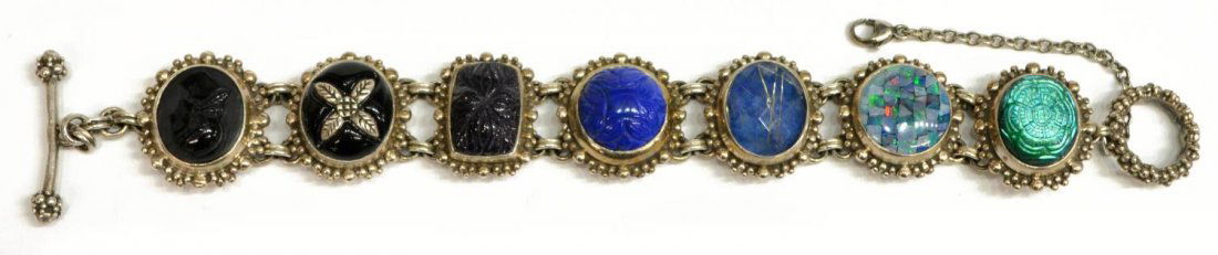 STEPHEN DWECK 925 STERLING & GEMSTONE BRACELET (1 of 5)