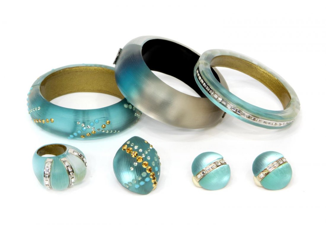 ALEXIS BITTAR LUCITE & CRYSTAL JEWELRY SUITES (1 of 6)